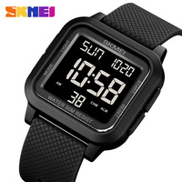 SKMEI Stopwatch Countdown LED Light Military Wristwatches Japan Digital Watches For Men 5Bar Waterproof Date Clock Reloj Hombre