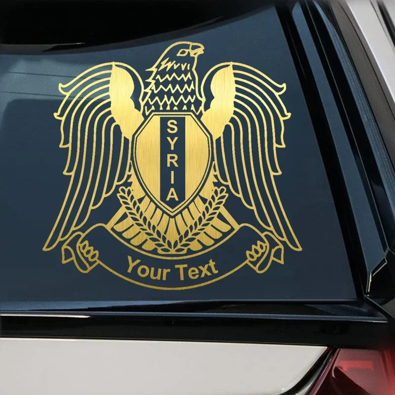 

Classic Design Made Vinyl Decal Coat of Arms Sticker Waterproof Accessories on Bumper Rear Window Decor Car Decoration