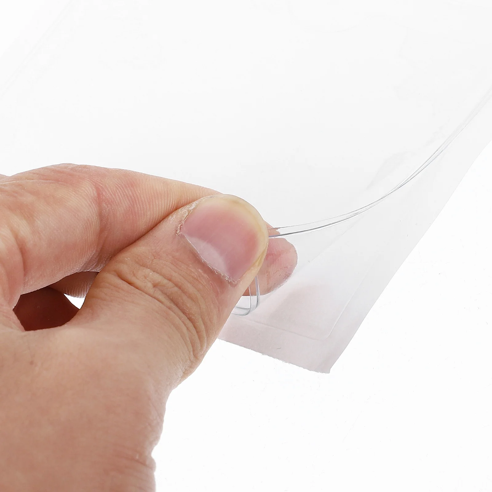 

50Pcs PVC Label Pockets Clear Self Adhesive Label Holders Transparent Card Protectors for Organizing Business Cards Index Cards