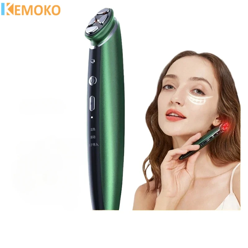 

LED Eye Massager EMS Microcurrent Heating Vibration Facial Neck Eyes Massage Anti Aging Wrinkle Face Anti-Wrinkle Lift Beauty