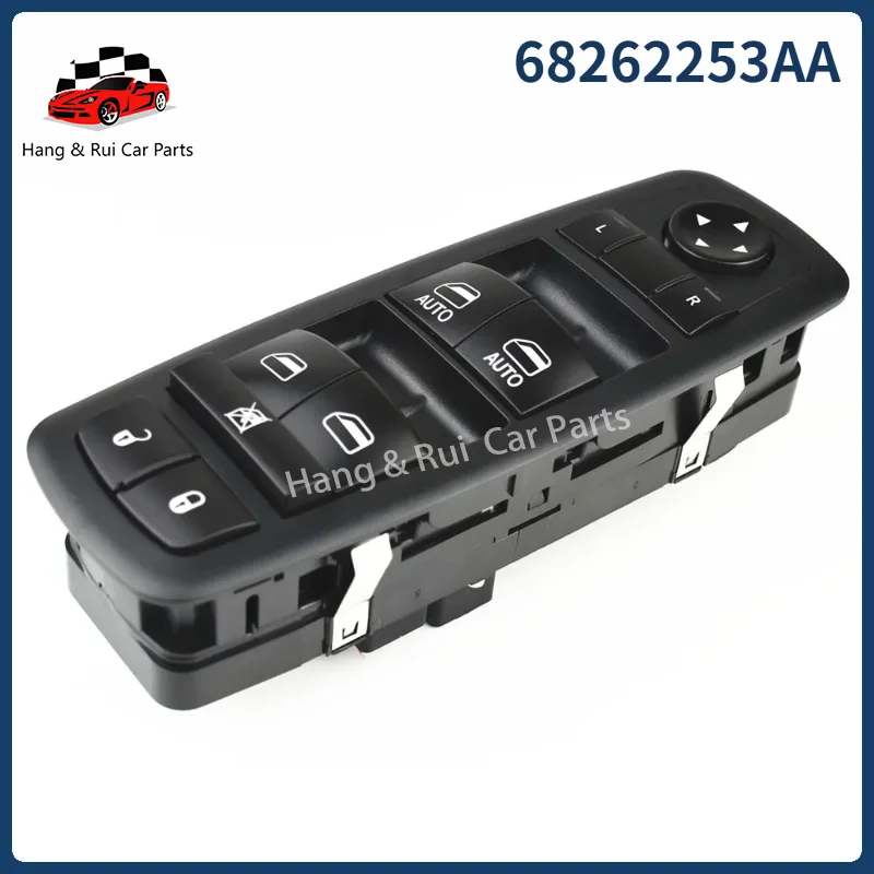 Interruptor maestro de elevalunas eléctrico 68262253AA 68262253AC de 11 pines para Chrysler 300, Chrysler Pacifica, Dodge Charger 2015-2019 68262253AB