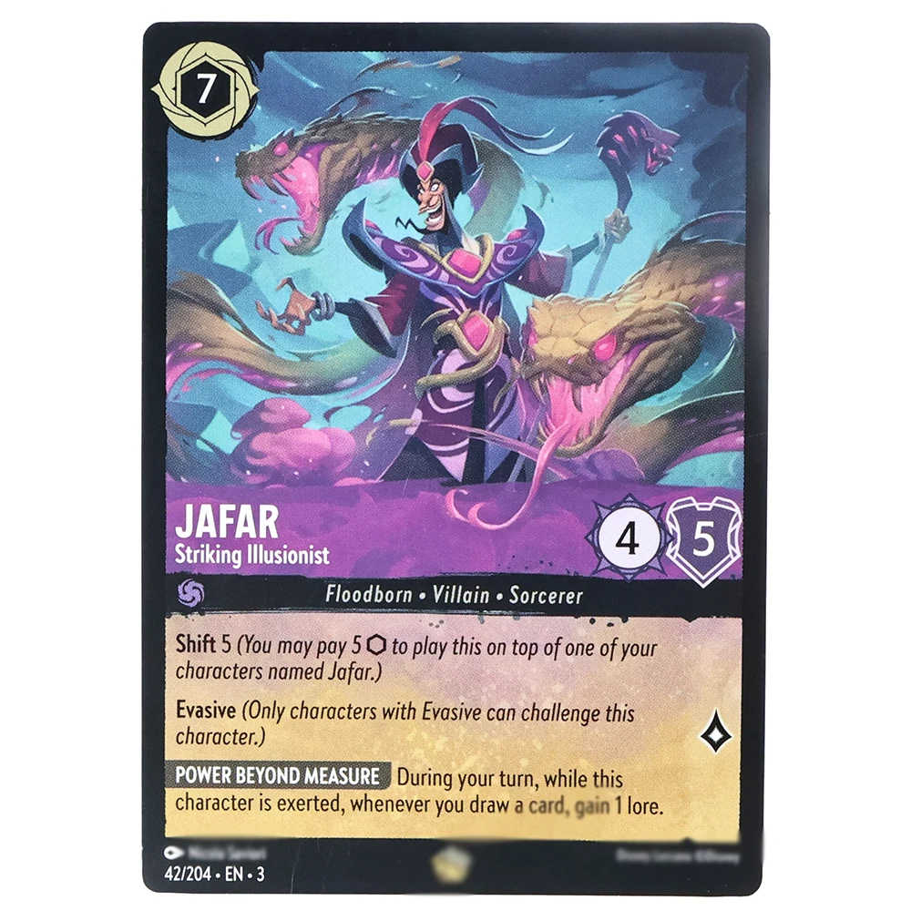 النسخة الإنجليزية PROXY Lorcana الفصل 3 4 بطاقات Dalsy TIC ET TAC Tiana Tigrou Basil Baymax YamaTCG بطاقات جمع الألعاب #3