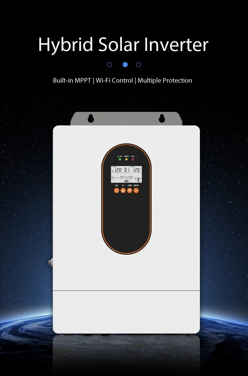All-in-one factory wholesale with built-in  solar inverter 2KW hybrid solar inverter off-grid photovoltaic inverter