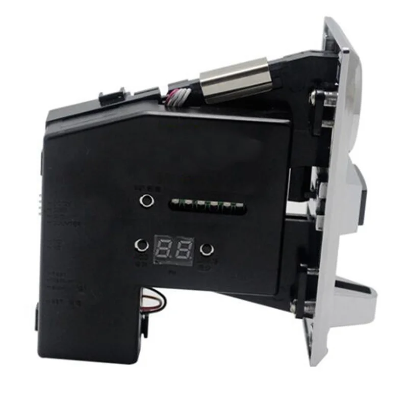 ABZZ-4X Programable Plastic Multi Coin Acceptor Electronic Roll Down Coin Acceptor Selector Mechanism Side Coin Selector