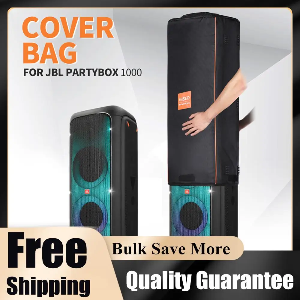 

Защитный чехол из ткани Оксфорд для динамика, складной защитный кейс для динамика, аксессуары, сумки для переноски и хранения для JBL PartyBox 1000