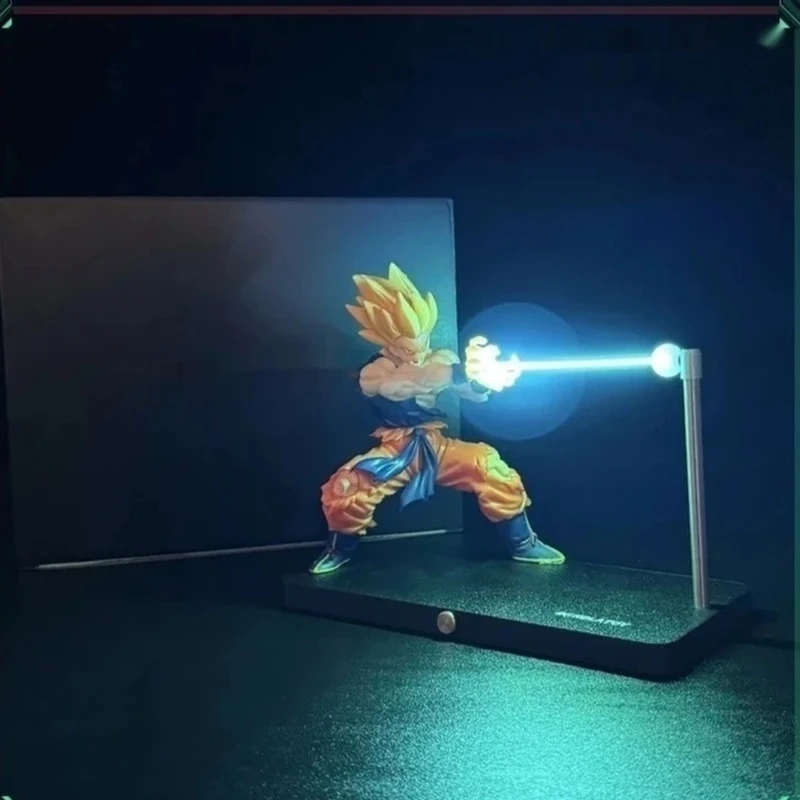 

Anime Dragon Ball Son Goku Kamehameha LáMpara De Noche DecoracióN De Escritorio Modelo Noche Que Rodea Ornamental Toys And Gift