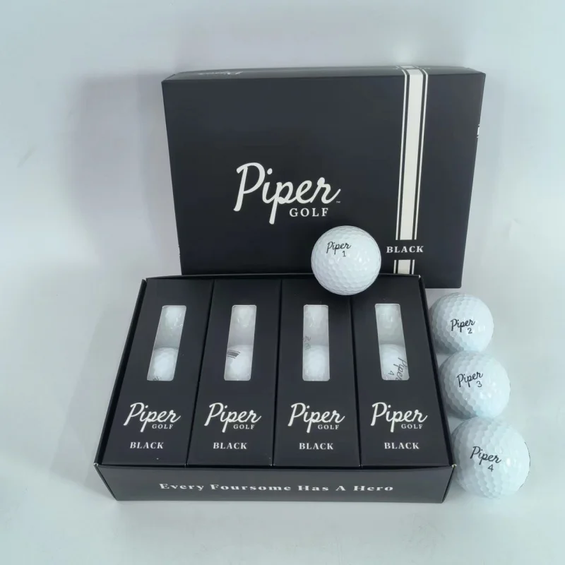 Envío rápido, nueva pelota de Golf de tres capas en caja, pelota de competición de PU, pelota de Golf de uretano duradera