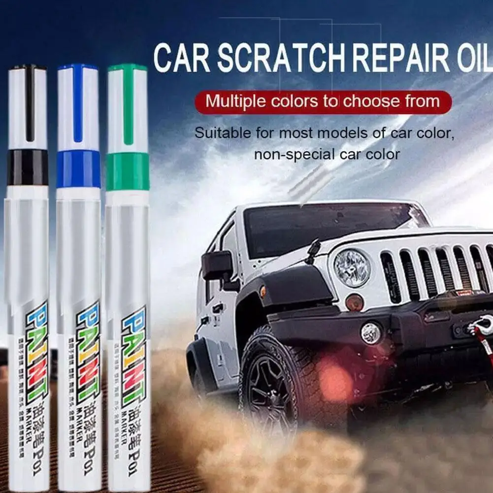 Car Scratch Repair Paint Pen Scratch Remover Permanent Up Pen Touch Paint Marker Waterproof Repair Paint R3R4