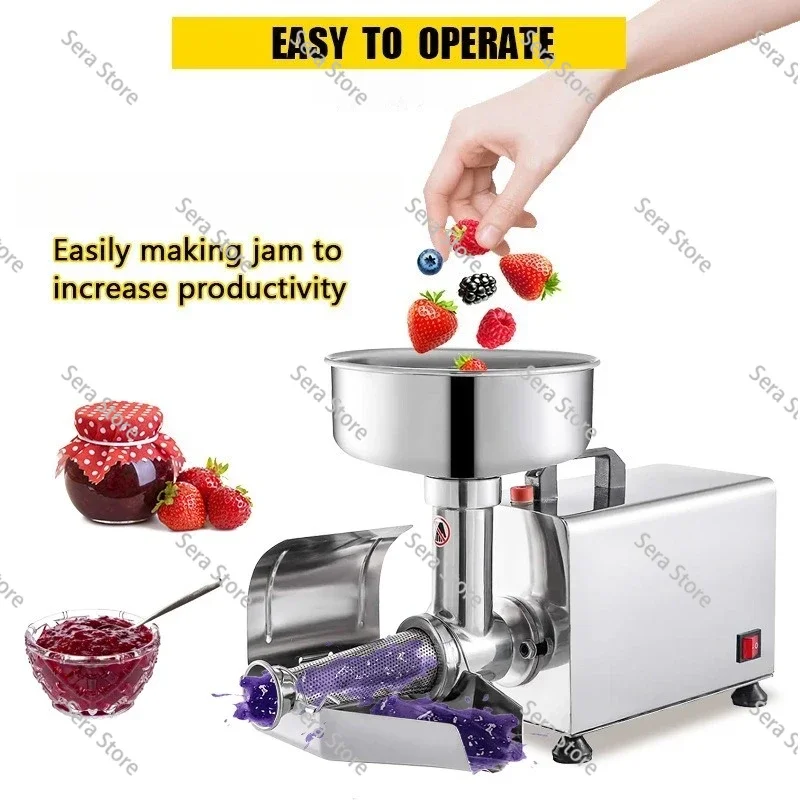 Commercial Tomato Juicer Machine Stainless Steel Fruit Jam Maker Tomato Sauce Ketchup Making Machine
