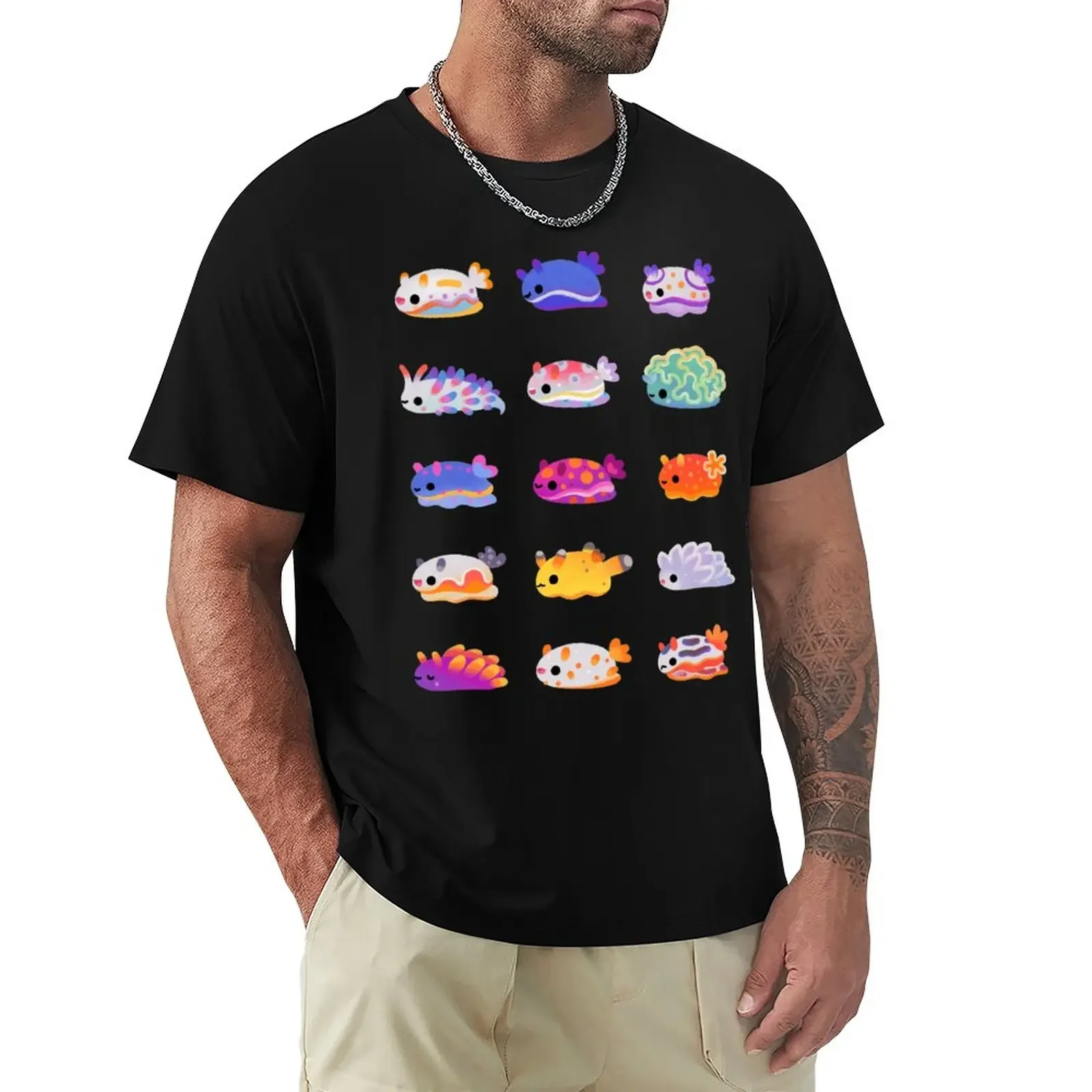 Sea Slug Day - bright T-Shirt Aesthetic clothing custom t shirts design your own blank t shirts mens tall t shirts