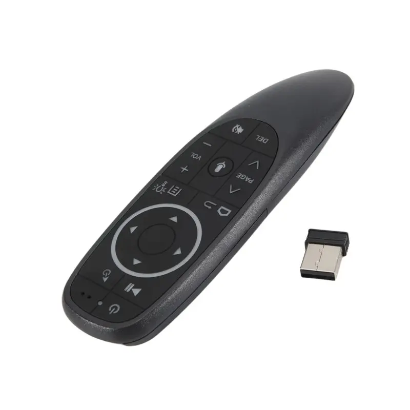Super Deal -1 Piece G10S Pro Remote Control Black ABS For Android TV Box Voice Remote Control 2.4G Wireless Mouse Gyroscope IR R