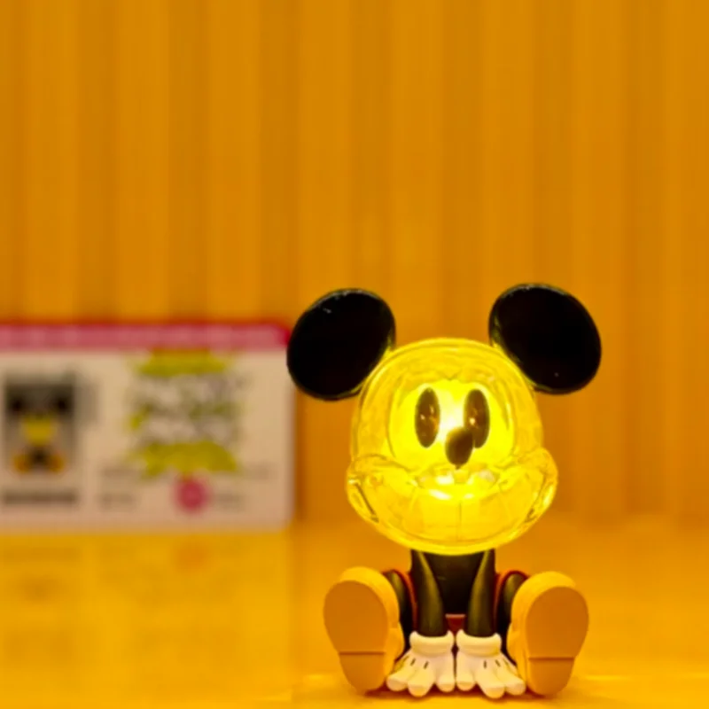 Originele Disney Mickey Mini Figuren Blind Box Lachende Attractie Serie Trendy Anime Leuk Speelgoed Perifere Ornament Verjaardagscadeaus