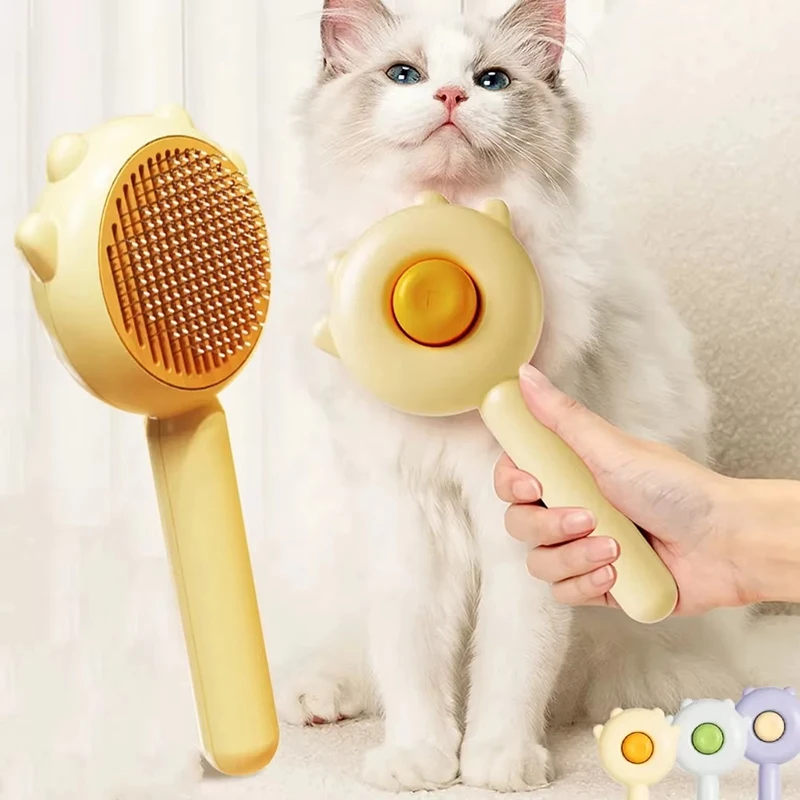 Cat Combs Pet Grooming Needle Brush Magic Massage Comb Pets General Supplies For Cat Dog Cleaning Care