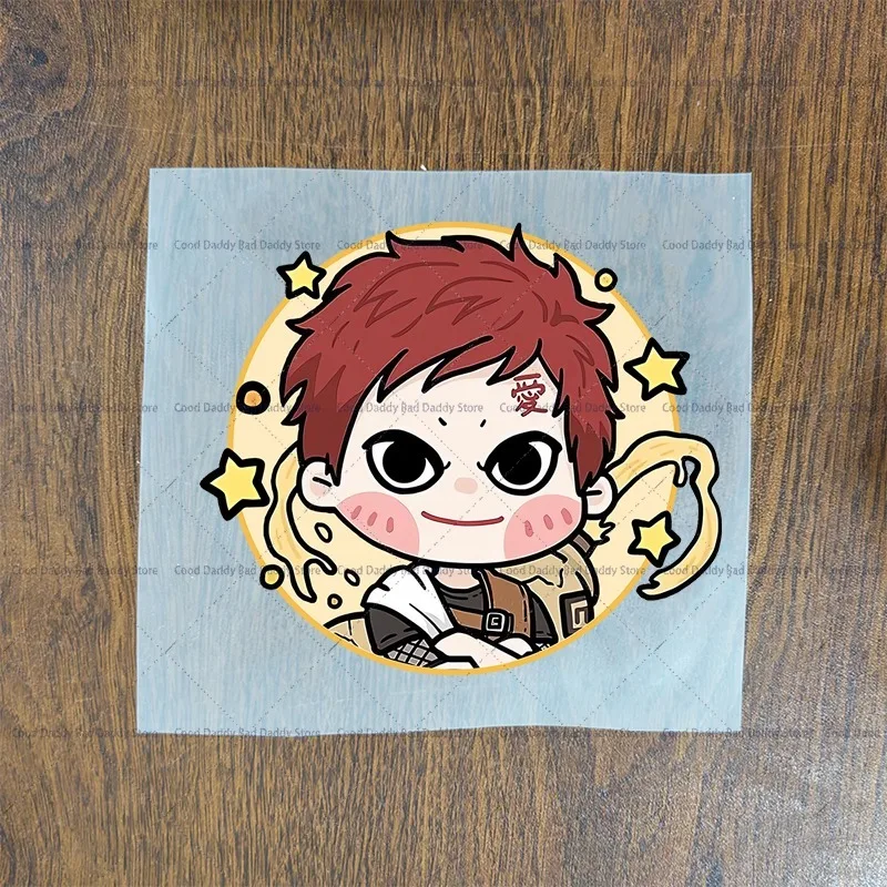 Cartoon Cute Iron on Patches Creative Accessories Narutos Anime Heat Transfer Sticker T-shirt Clothes Appliques DIY Decal Gifts