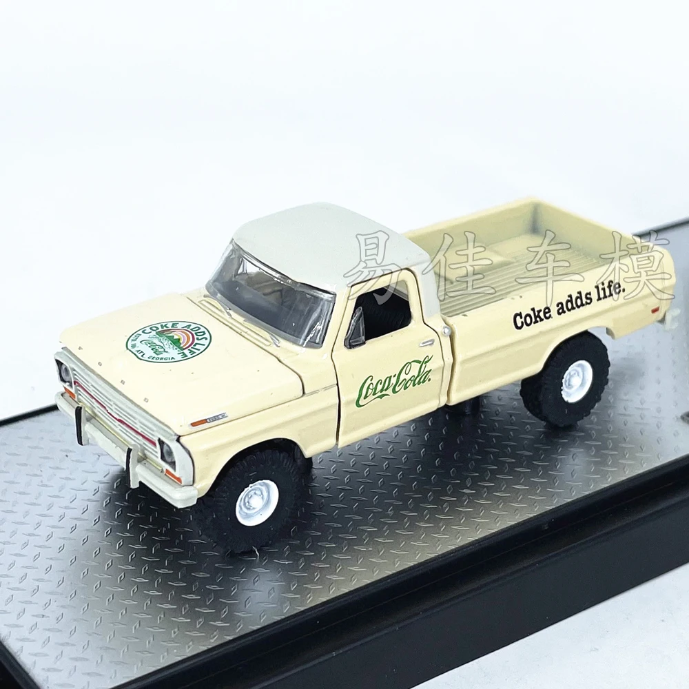 M2 Machines 1/64 1969 Ford F-100 4*4 1966 Ford Bronco TW21 En Alliage Moulé Sous Pression Modèle De Voiture Collection Cadeau