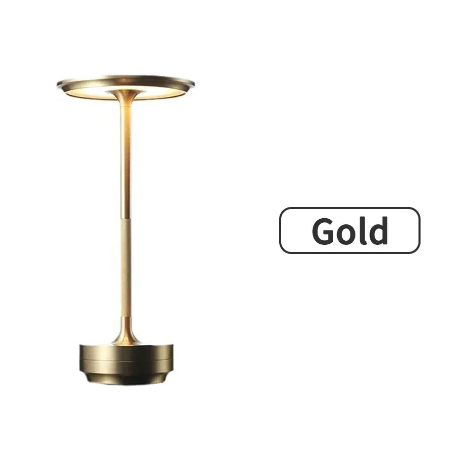 Draadloze tafellamp voor slaapkamer USB oplaadbare aanraaklamp Kaars Creatieve lampen Kamerdecoratie Bureaulamp