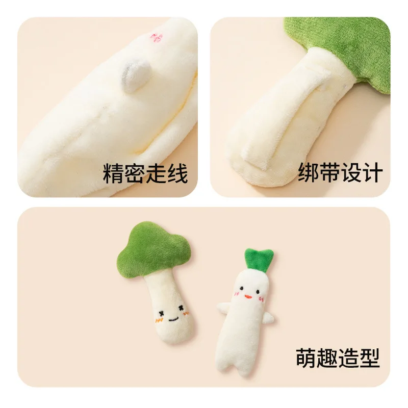Baby anti startle jump hand grip ring doll can chew newborn baby comfort hand grip rope toy lullaby helper strap