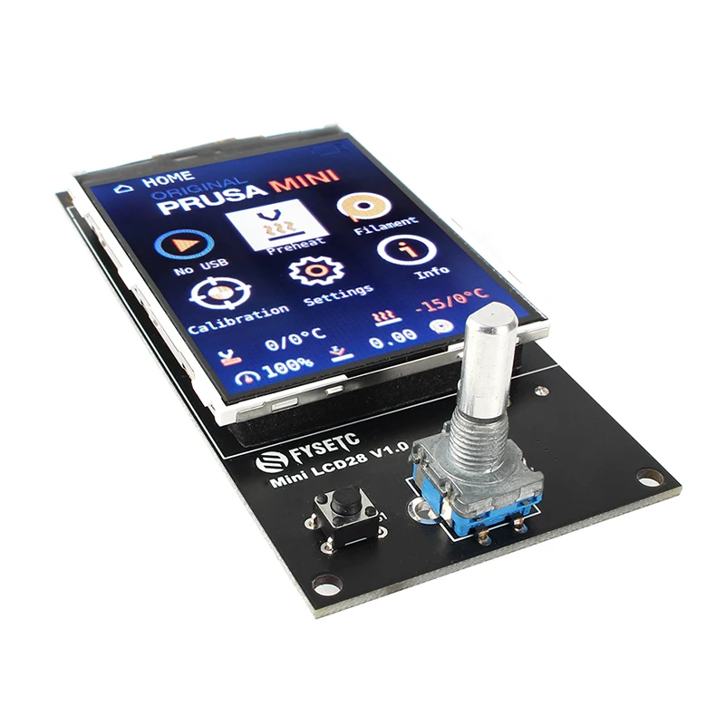 

3D Printer Parts Clone For Prusa Mini 2.8 inch Display With Connect Cable 3.2 inch Display Opontional