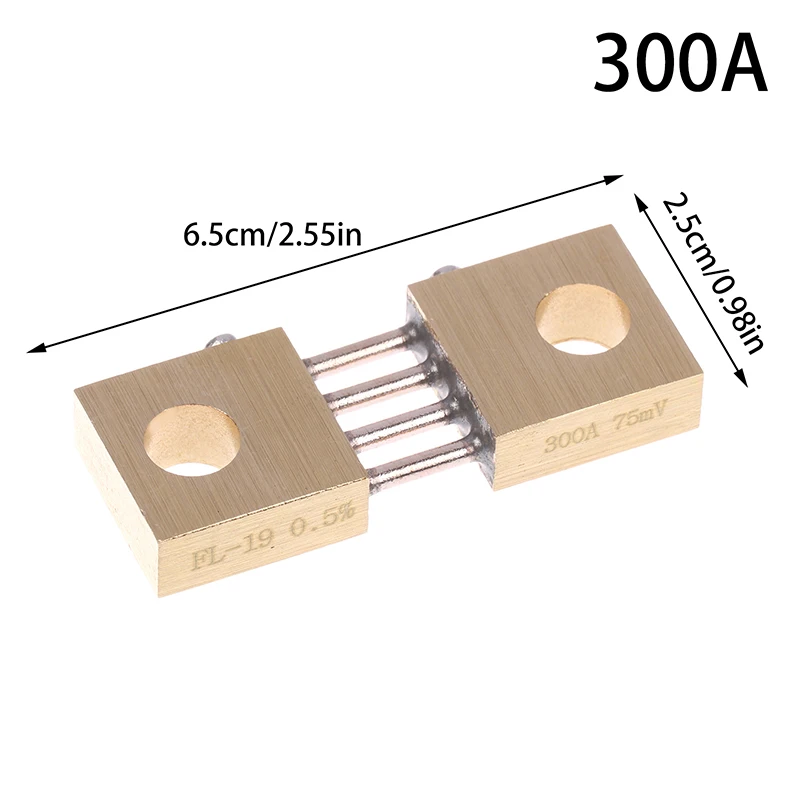 Shunt-Widerstand 1000A / 75mV – Externer FL-19, Genauigkeit 0,5% – Für DC -Amperemeter Shunt-Widerstand 1000A / 75mV – Externer FL-19, Genauigkeit 0,5% – Für DC -Amperemeter