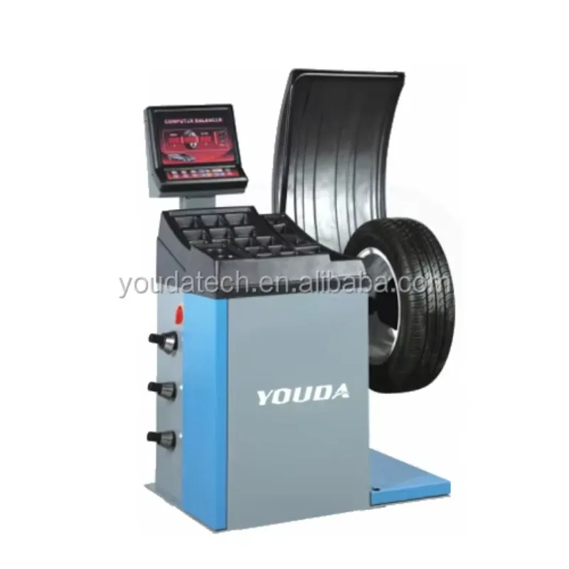 

Wheel Balancer Automotive Tire Balancing Machine Equipment for Car Garage Workshop Maintenance Service Professional