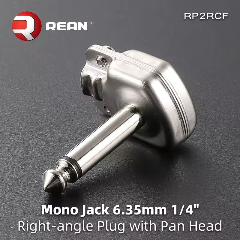 

Neutrik REAN Series 6,35 мм плоский электрический прямоугольный разъем RP2RCF/RP2RCF-B большой двухжильный угловой гитарный кабель аудиоразъем