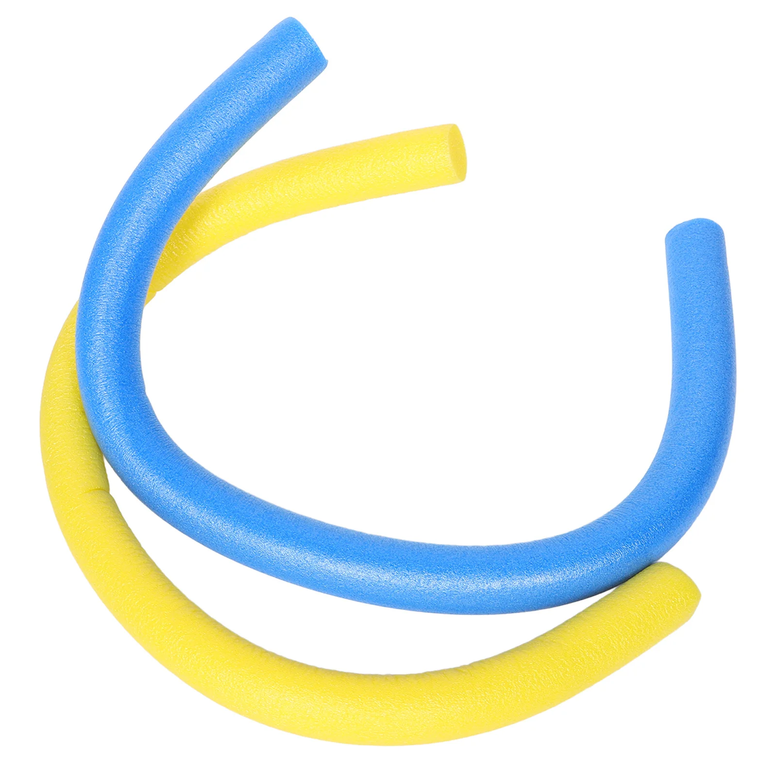 2 pçs macarrão oco jumbo espuma resistente nadar macarrão para artesanato flutuante diy gigante inflável piscina float vara conjunto espumas longas