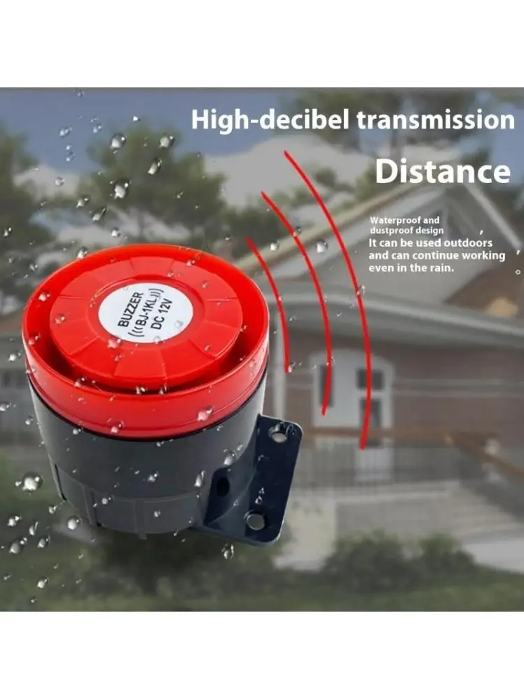 Hệ thống báo động an ninh 120dB Decibel cao 652F Cảnh báo bằng còi cho sự an toàn của văn phòng tại nhà