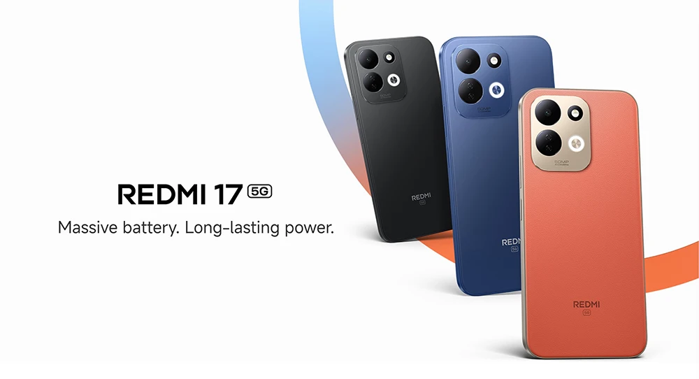 Global Version Redmi 17 5g Mobile Phones Nfc 50Mp Ai Dual Camera System 7500Mah Battery Smartphone Snapdragon 4 Gen 5 with 5g