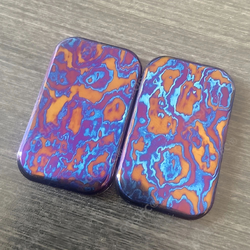 CaiNiao EDC G Forget Worry Stone Unlimited Pushing Slider Stress Relief Toy Timascus Fidget Slider Anxiety Relief Gadgets