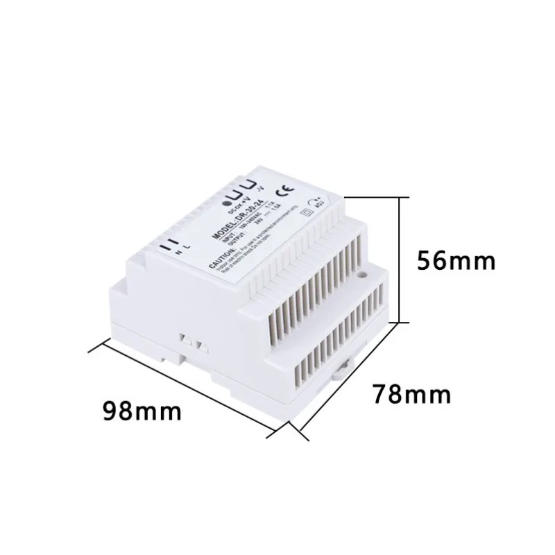 Factory Direct Compatible with Switching Power Supply NDR-120-24 Switching Power Supply DC Output 24v/5A Guide Rail Power Supply