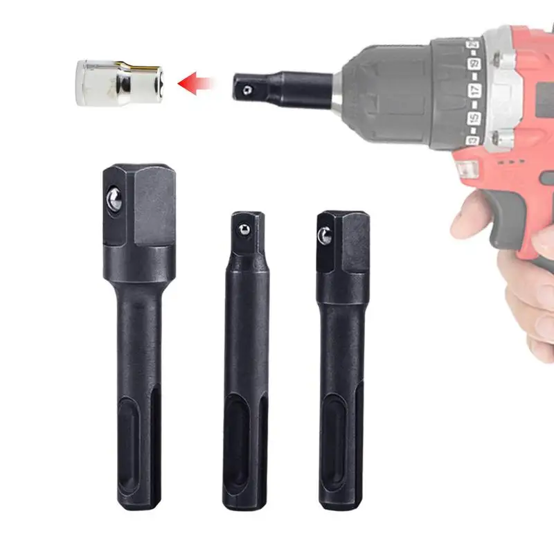 Drill Socket Steel Conversion Screwdriver Bit Drill Adapter Socket Screwdriver Conversion Adapter Multifunction Screwdriver Bit