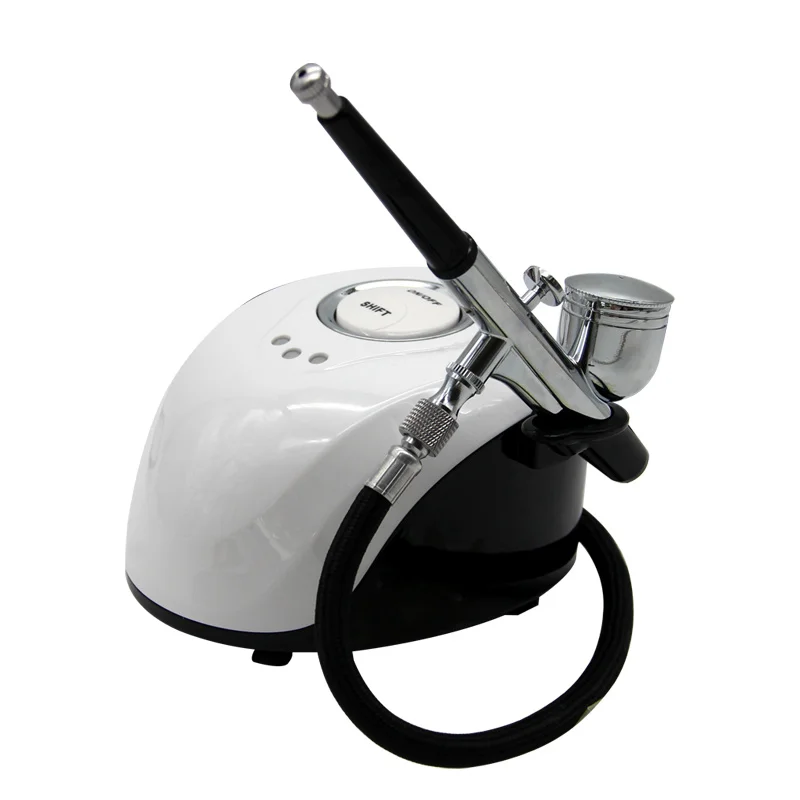 

Water Oxygen Air Brush Injector Machine Face Steame Compressor Facial Airbrush Makeup Tattoo Cake Nail Art Desgin Graffiti Tools