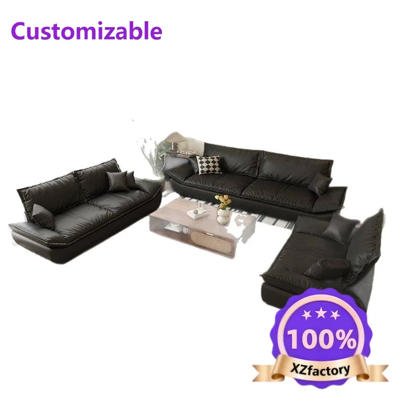 Factory Direct 2026 Top RatedTechnology fabric sofa pedal small apartment rental house sailing new straight row cat scratching s