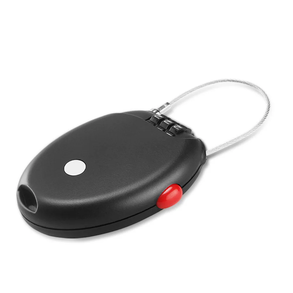 

Lock Steel Cable Lock 3 Password Lock Anti-Theft Padlock Luggage Backpack Lock Mini Cable Lock