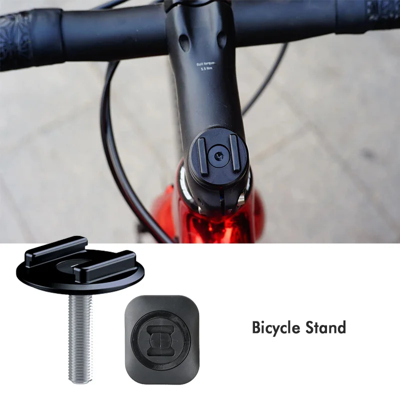 

Suitable For Cycling Mountain Bike Smart Phone Holder Quick Locking GPS Anti Vibration Equipped With Sticker Adapter