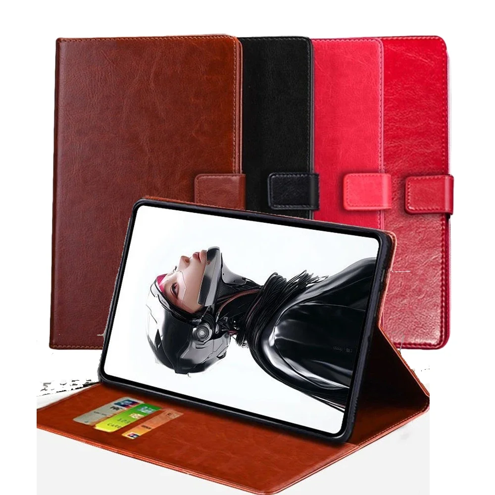

Защитный чехол для планшета RedMagic Astra 9,06 дюйма, полностью покрытие, ультратонкий кожаный чехол, складной чехол-подставка, ремешок на руку, магнит
