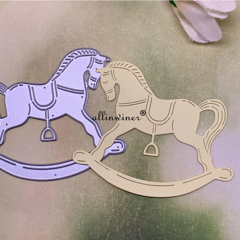 Trojan toy Metal Cutting Dies Stencils Die Cut for DIY Scrapbooking Album Paper Card Embossing