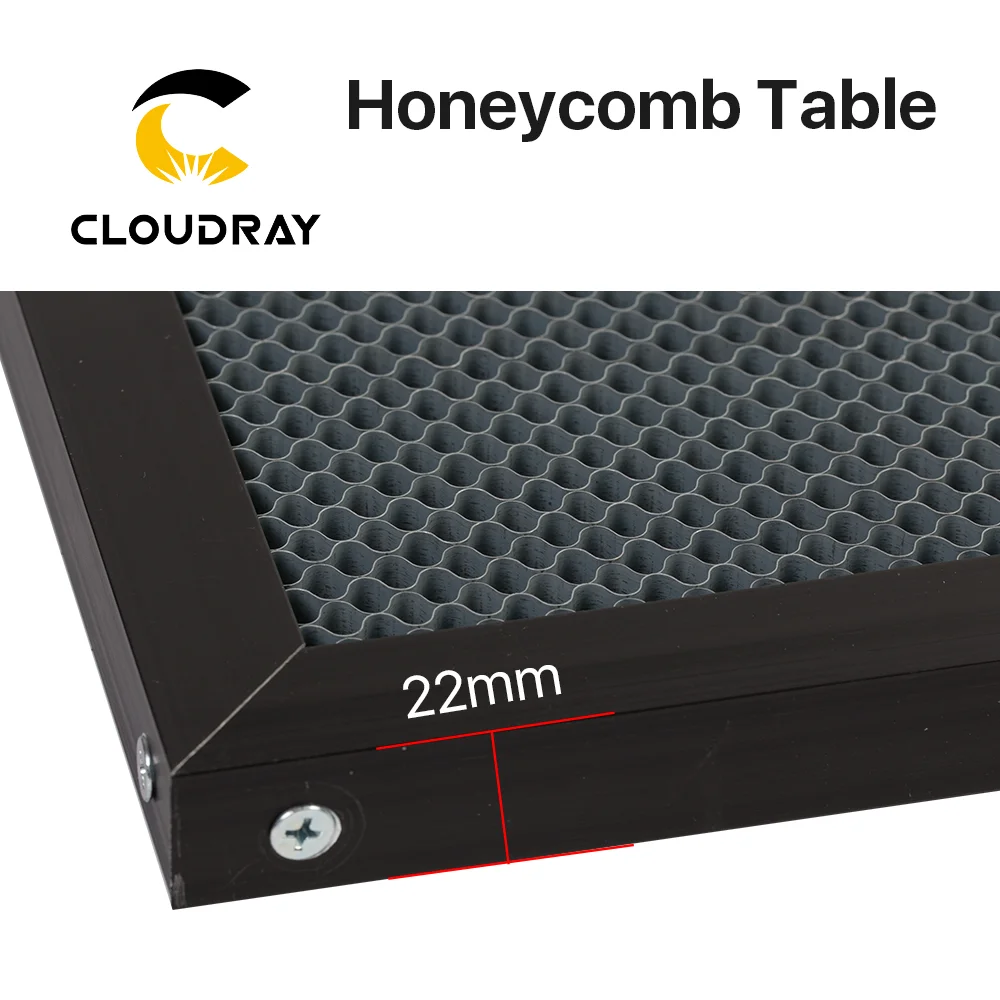 Imagem -03 - Cloudray-customizável Tamanho Honeycomb Mesa de Trabalho Plataforma Board Laser Peças para Co2 Laser Gravador Máquina de Corte 200*300 mm