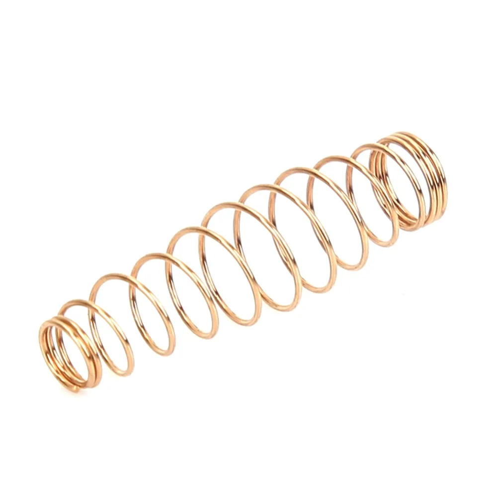 90pcs Golden Coil Spring​ Metal ​Durable Tension ​Upright Piano Spring​ Good elasticity Coil ​Piano Repair Part​