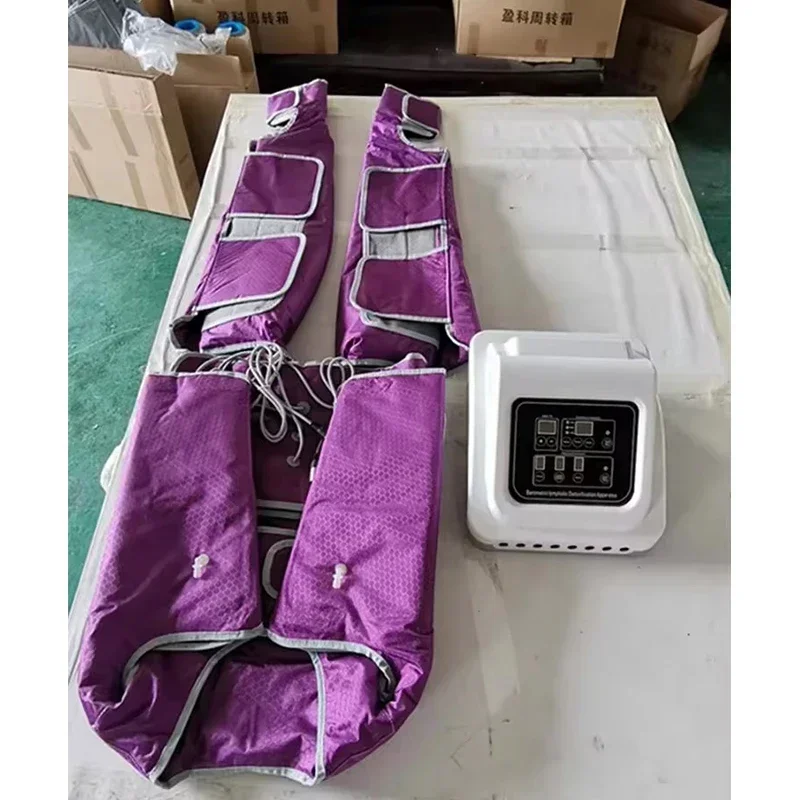 Air Pressure Pressotherapy Lymphatic Drainage massage Detox Sauna Suit  slimming system For Body Legs Arms Massage