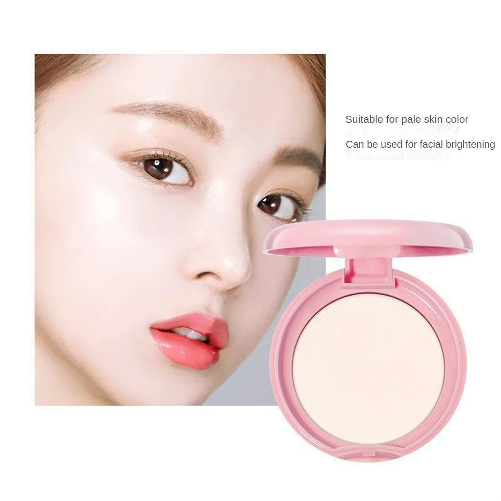 Whitening Pressed Powder Waterproof Long Lasting Oil Control Moisturizing Brightening Concealer Powder Makeup Korean Cosmetics