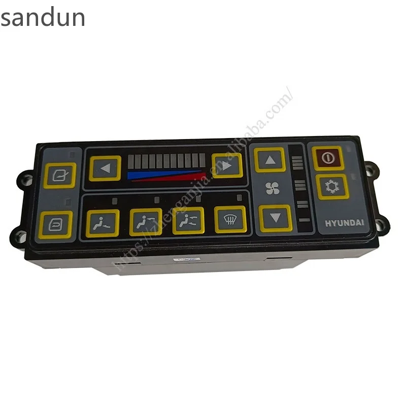 

High Quality 11N6-90031 AC Control Panel Air Conditioning Control Panel 11N690031 for Excavator R210-7 R215-7 R225-7