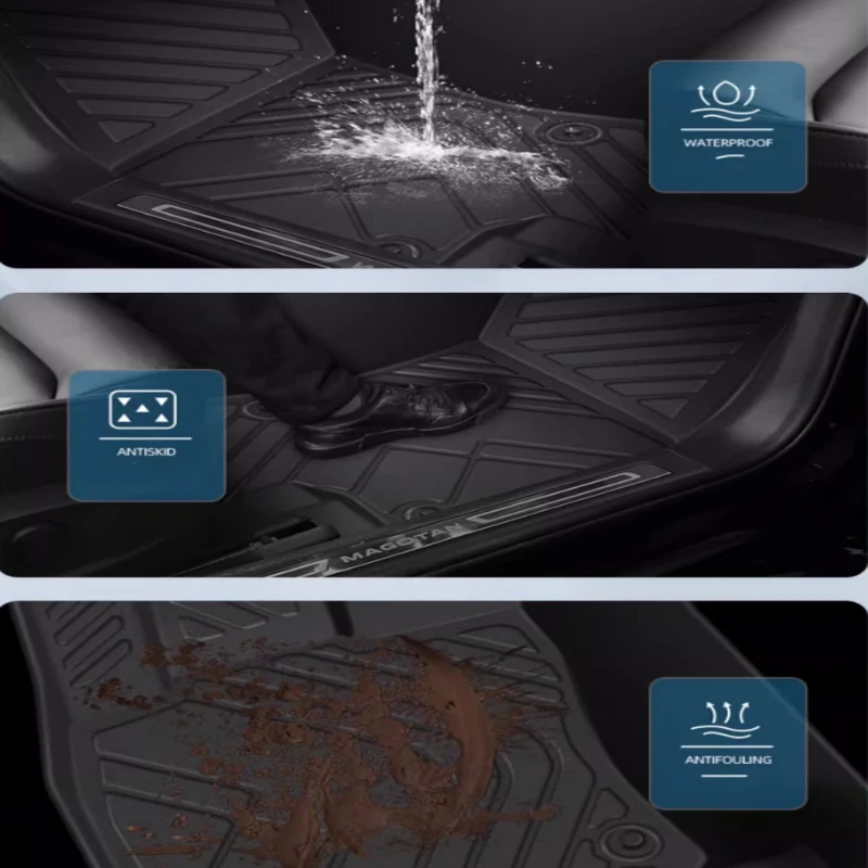 Dla Hyundai Sonata 2015-2018 9. generacji/2020-2023 10. generacji/2024-2025 11. generacji Samochodowe maty pod nogi TPE Poprawiające odporność na zużycie Akcesoria ochronne
