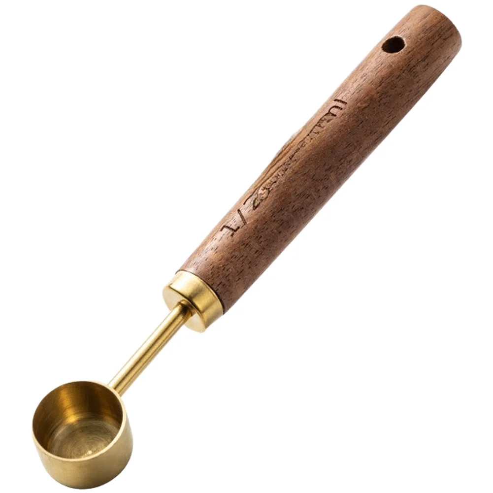 8 Piece Stainless Steel Measuring Spoons And Cups Set With Walnut Handle For Baking Cooking Dry Ingredients Kitchen Tools