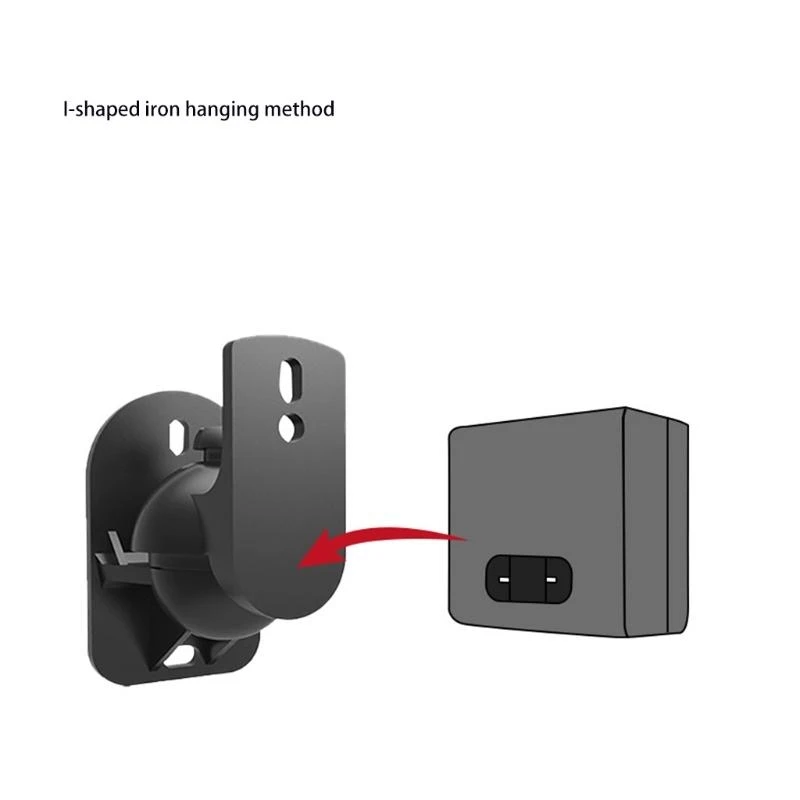 Staffe per altoparlanti a soffitto satellitare con circonvalio universale per altoparlanti per altoparlanti per altoparlanti