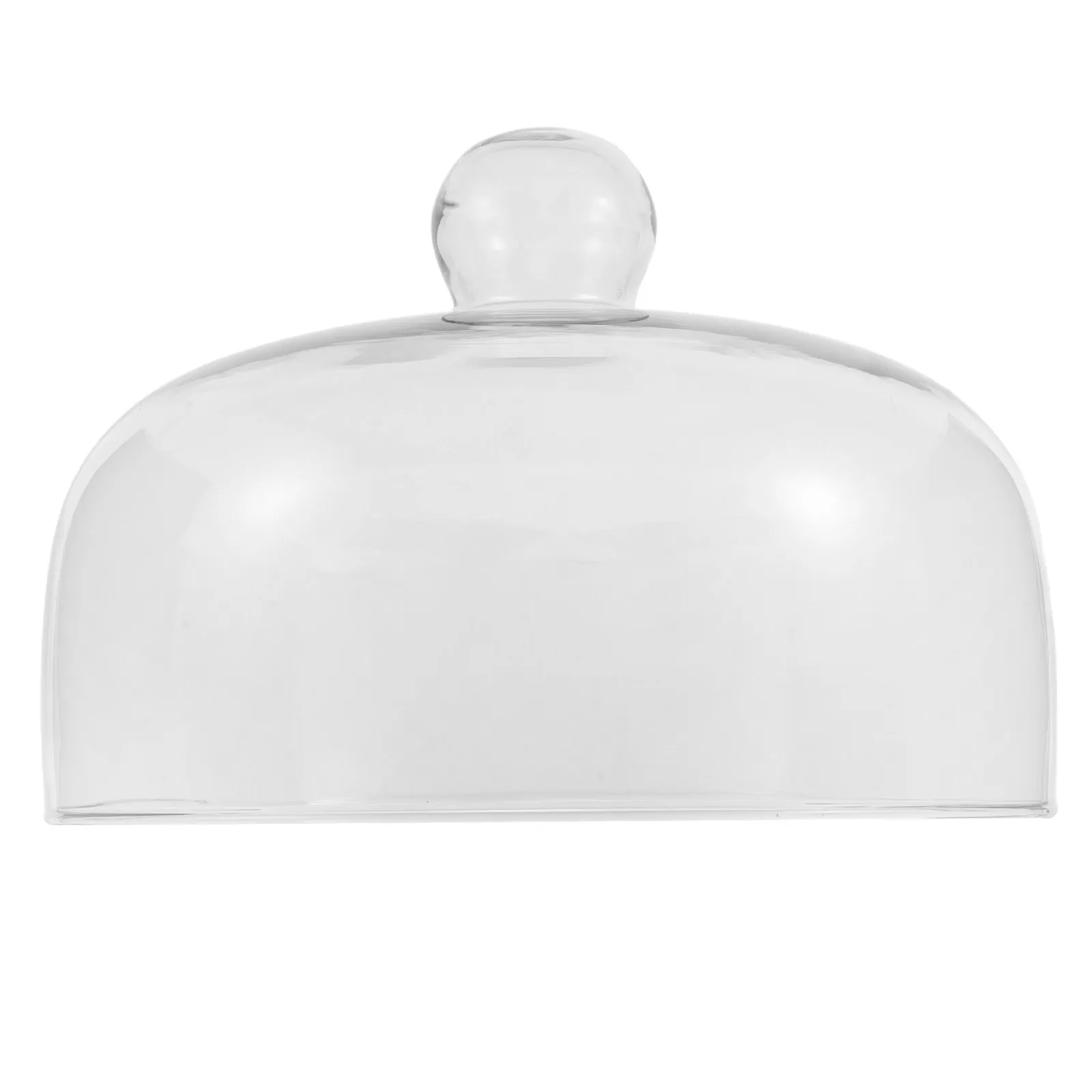 Cubierta de Vidrio para Microondas de 24 cm, Transparente, Antisalpicaduras, para Platos, Tazones y Cuencos, Protector de Alimentos para Microondas, Ajuste Universal para Cocina
