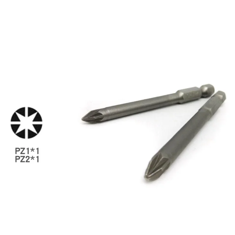 50-teiliges 75mm Extra Langes Sicherheits-Schraubendreher-Bit-Set, Torx Star Hex Manipulationssichere Bits für Handbohrer und Elektrowerkzeuge – Detail 5