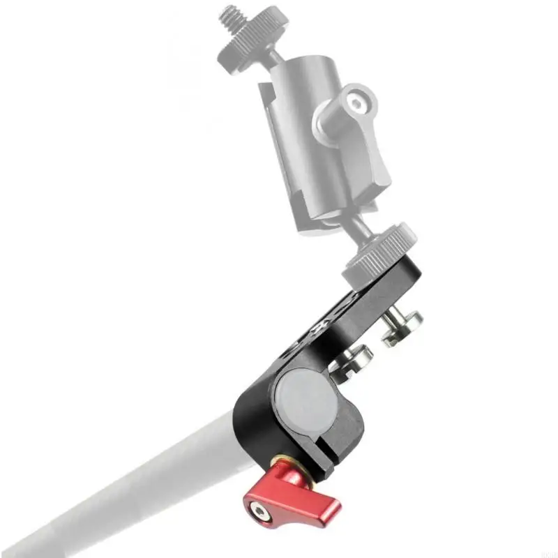 HX6B 15mm Single Hole Clamp Φ15mm Rod Adapter Camera Monitors Expansion Connection