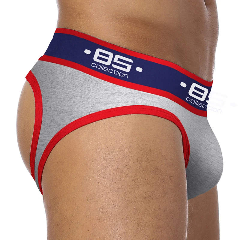 Brand Sexy Mens Jockstraps Backless Underwear Penis Jock Strap Man Thongs G-Strings Gay Men Underwear shorts Men Jockstraps