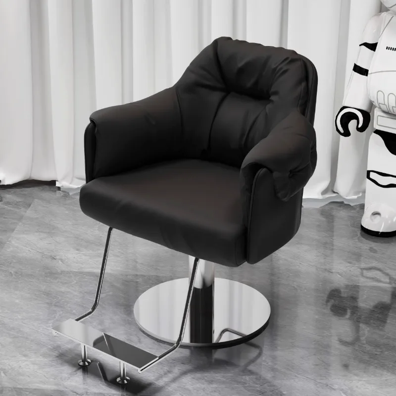 

High Specialized Barber Chair Haircuts Lifting Cutting Barber Chair Ironing Minimalist Silla De Barbero Equipment Furniture